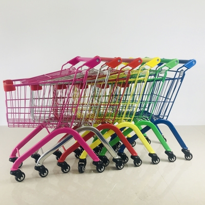 20 Litres Cute Plastic Kids Shopping Cart Children Shopping Trolley