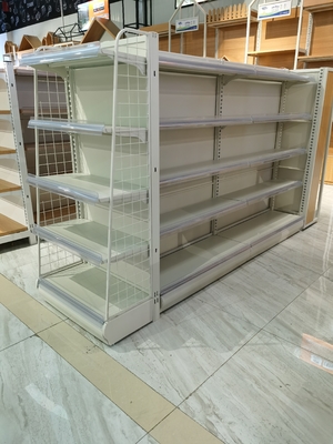 ODM Medical Store Display Rack For Medicine Shop 90×35+35×175cm Size