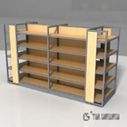 Lozier Wooden Gondola Shelving For Sale Morden Style Combinated Freely