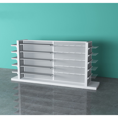 Gift Shop Miniso Display Rack Powder Coating Surface Steel Material ODM