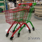 Chrome Plated Kids Shopping Cart , 30L Mini Supermarket Trolley ODM