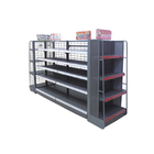 TGL Supermarket Convenience Store Display Shelves Stainless Steel Powder Coating