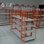 Net Backplane Wire Supermarket Display Shelf 1350mm height For Retail