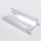 Plastic Supermarket Data Strip , Perforted Shelf Price Label Holder PVC Material
