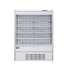Open Air Supermarket Display Refrigerator 0-10℃ Temperature 50hz Frequency