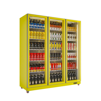 Multideck Open Commercial Beverage Refrigerator 2-8℃ Temperature