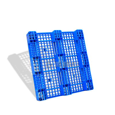 Injection Molding Steel Reinforced Plastic Pallets For Warehouse 12-15kgs Weight