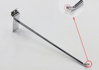 1 Inch Metal Slatwall Hooks Chrome Plated Galvanized Surface Treatment ODM