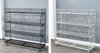 Modular Configuration Retail Store Shelf Rack Morden Economic Style