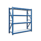 Collapsible Adjustable Push Back Pallet Racking In Warehouse