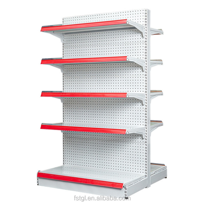 Multi Color Gondola Supermarket Shelves 120kg Capacity 500mm 450mm Width