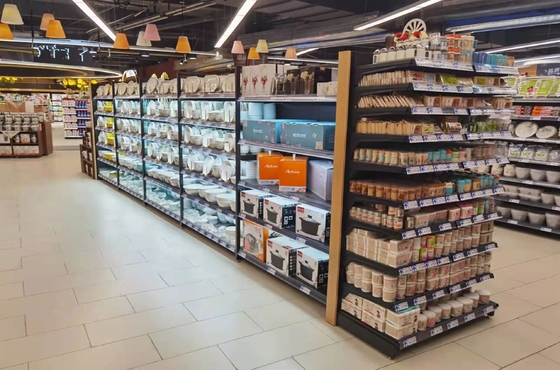 Manufacturer Convenience Store Display Shelves Hypermarket Shelving