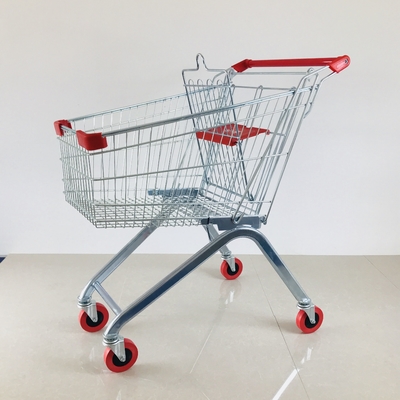 ISO Certificate Shopping Cart Trolley 80-120 Liters for supermarket