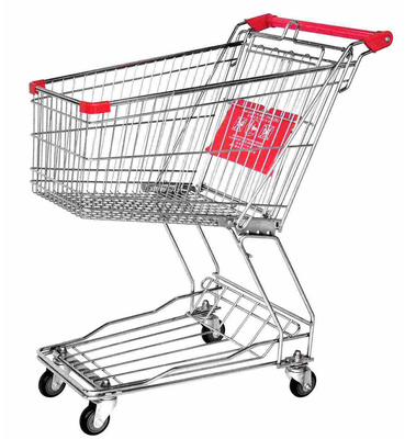 ISO Certificate Shopping Cart Trolley 80-120 Liters for supermarket