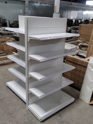 Multi Color Gondola Supermarket Shelves 120kg Capacity 500mm 450mm Width