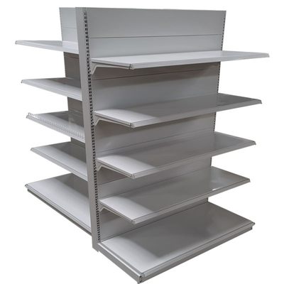 Multi Color Gondola Supermarket Shelves 120kg Capacity 500mm 450mm Width