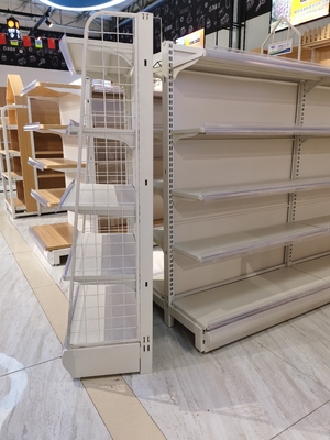 ODM Medical Store Display Rack For Medicine Shop 90×35+35×175cm Size