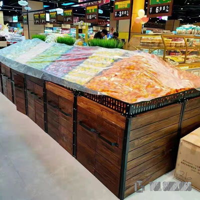 Gondola Supermarket Shelf Rack Cold Rolled Steel Material For Sale Grocery