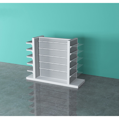 Light Duty cosmetic display racks , Shop Display Shelf 30kg Capacity with 1-7layers