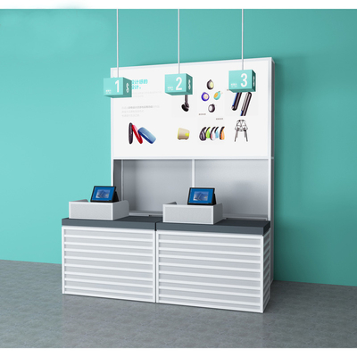 Powder Coating Miniso Display Rack For Store 50-55Kg Per Layer Loading Capacity