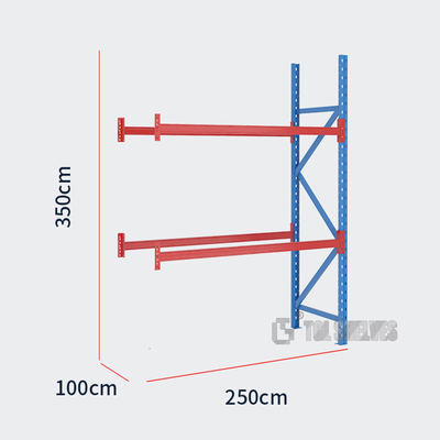 Storage Metal Warehouse Mezzanine Rack Heavy Duty 200-500kg per layer Load Capacity