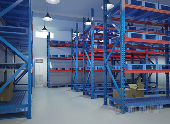 Storage Metal Warehouse Mezzanine Rack Heavy Duty 200-500kg per layer Load Capacity