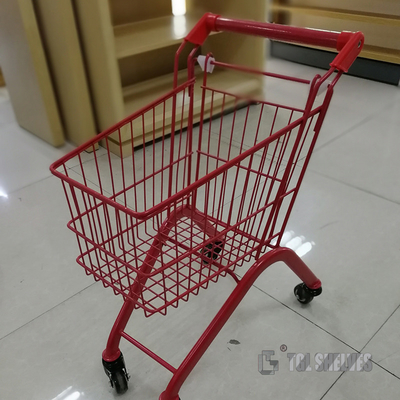 20 Litres Cute Plastic Kids Shopping Cart Children Shopping Trolley