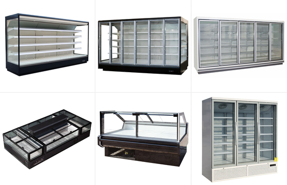 Multideck Open Commercial Beverage Refrigerator 2-8℃ Temperature