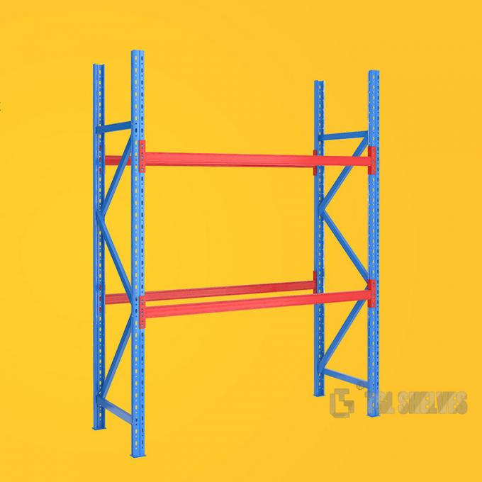 ODM Heavy Duty Metal Shelves , Industrial Warehouse Storage Racks H1830 ...